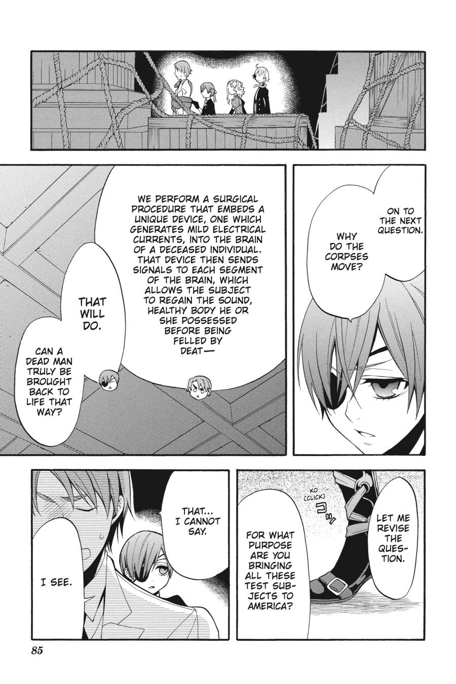 Read Black Butler Manga Online