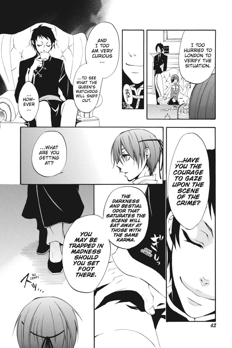 Read Black Butler Manga Online