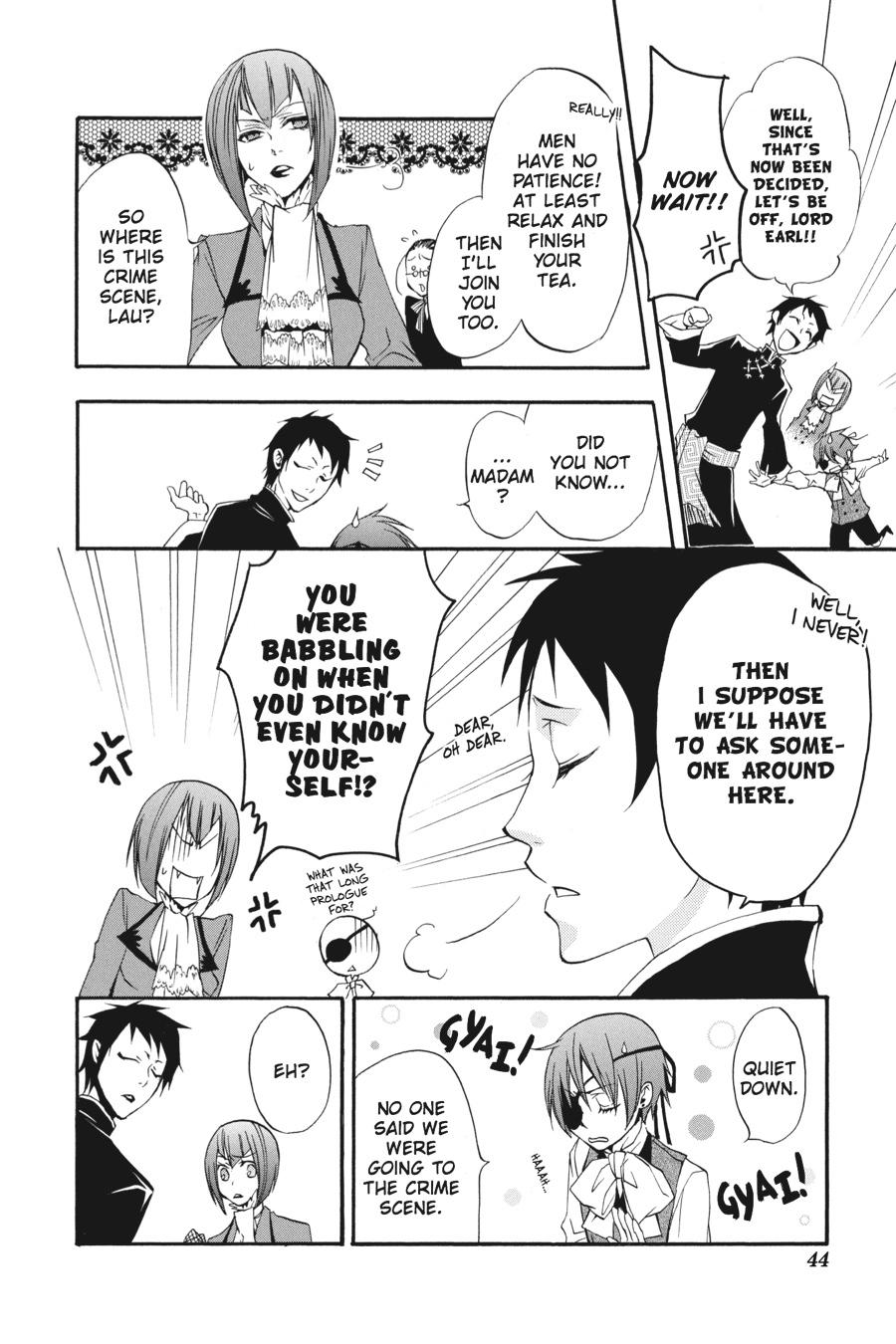 Read Black Butler Manga Online