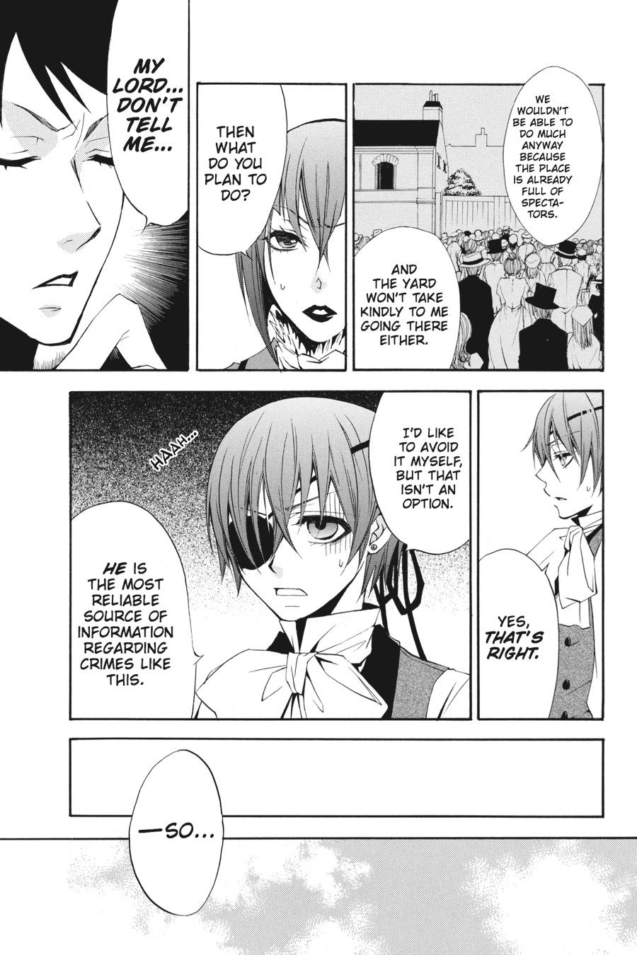 Read Black Butler Manga Online