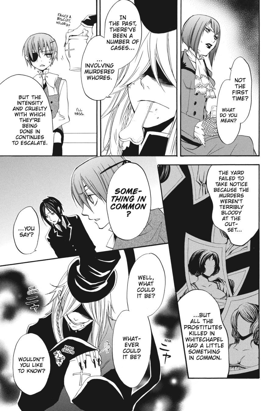 Read Black Butler Manga Online