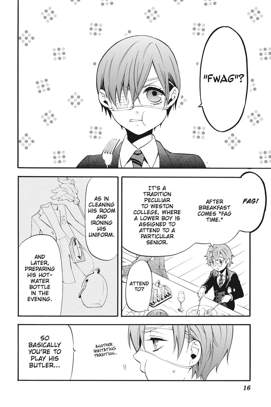 Read Black Butler Manga Online