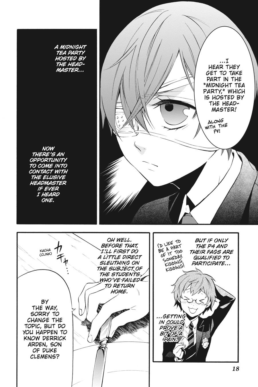 Read Black Butler Manga Online