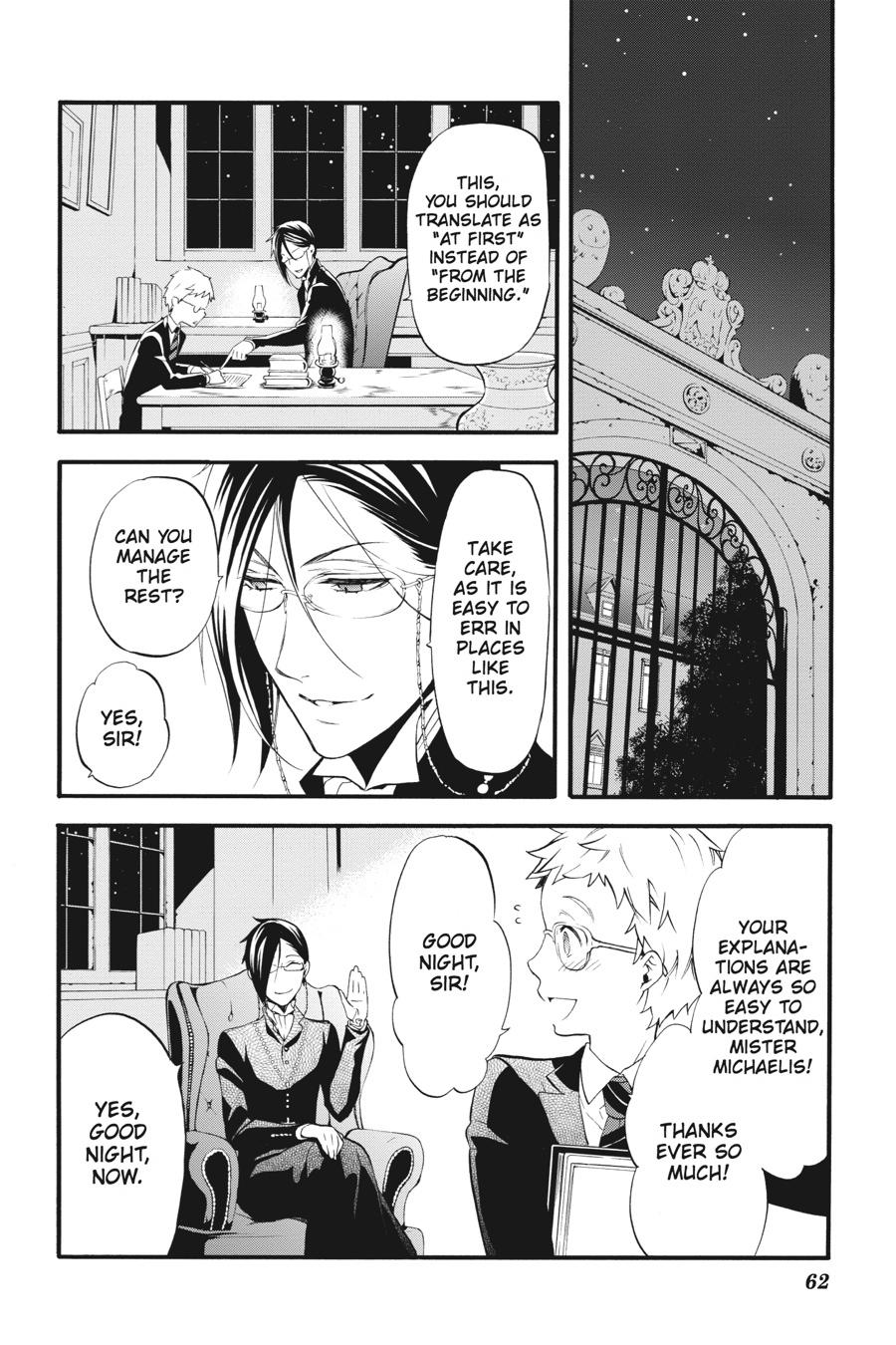 Read Black Butler Manga Online