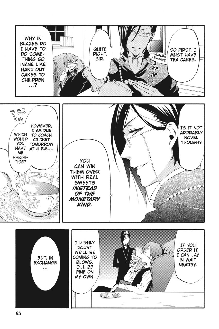 Read Black Butler Manga Online
