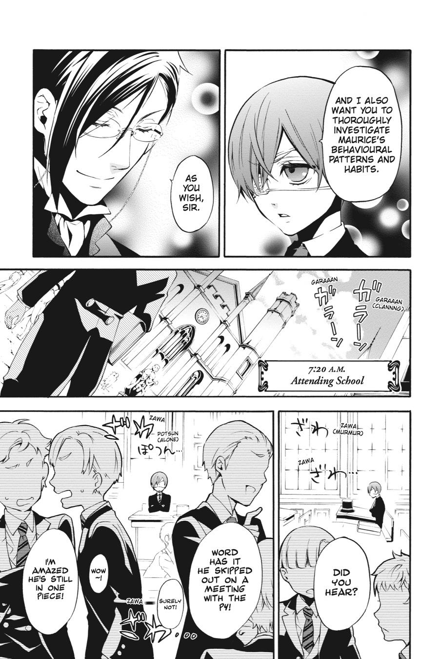 Read Black Butler Manga Online
