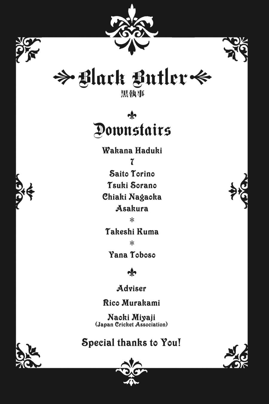 Read Black Butler Manga Online