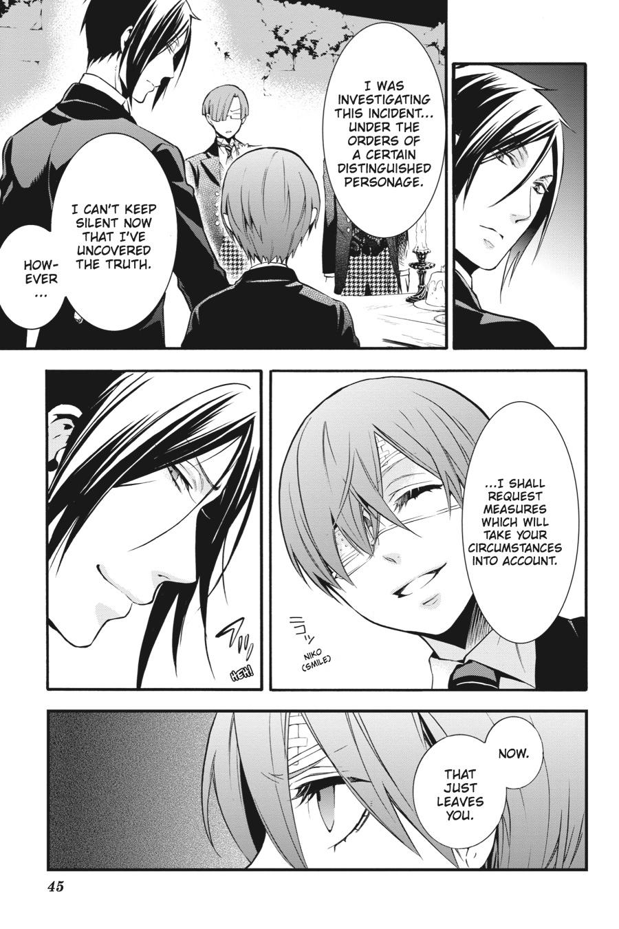 Read Black Butler Manga Online