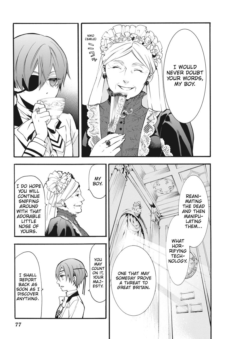 Read Black Butler Manga Online