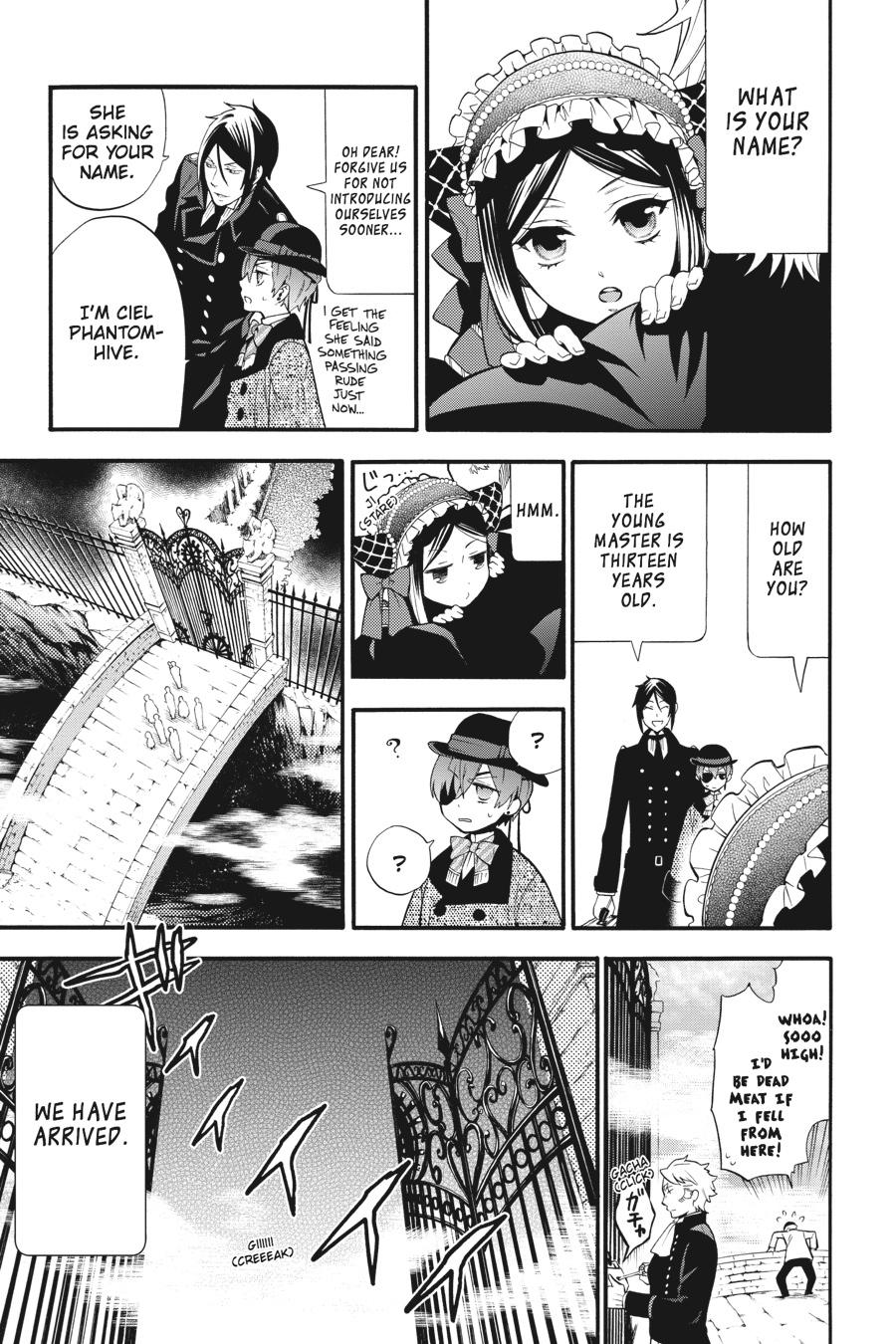 Read Black Butler Manga Online