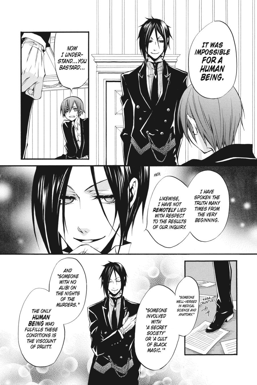 Read Black Butler Manga Online