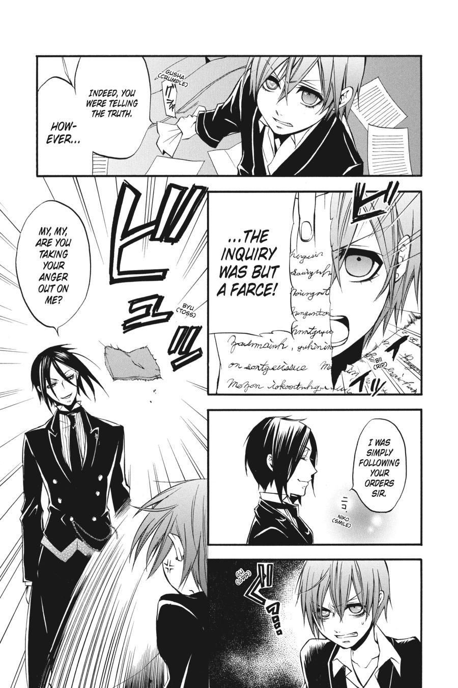 Read Black Butler Manga Online