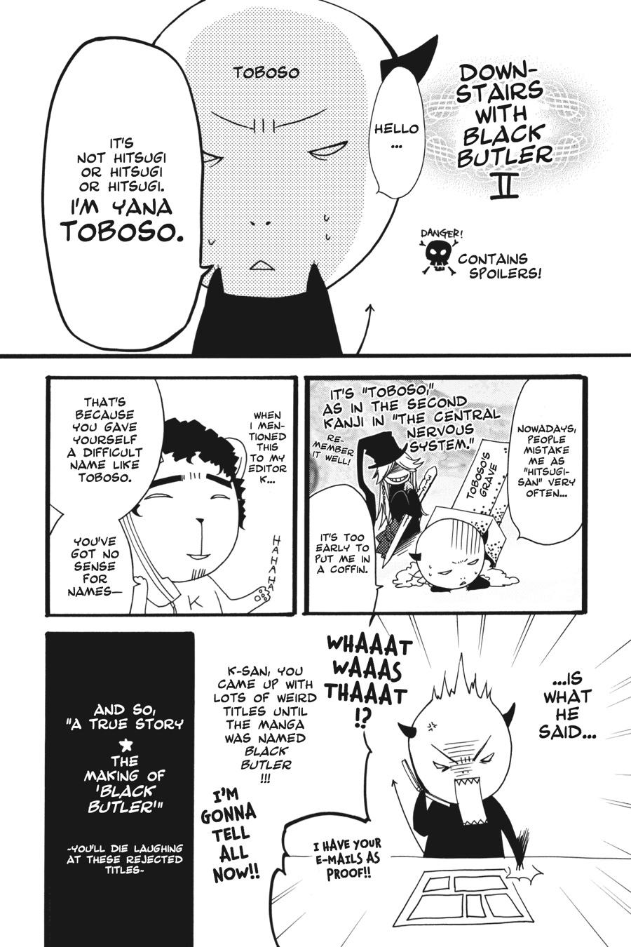 Read Black Butler Manga Online
