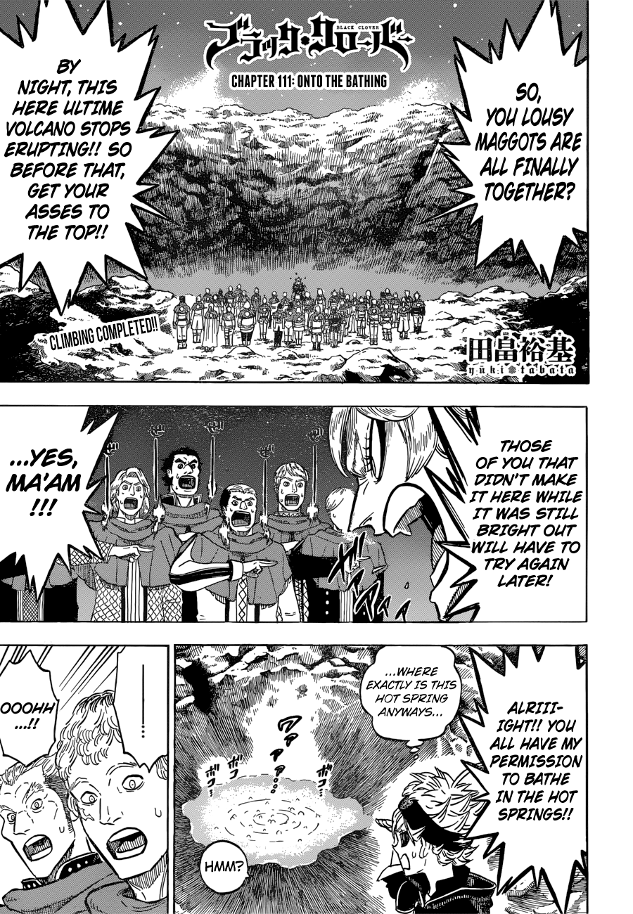 Read Black Clover Manga Online