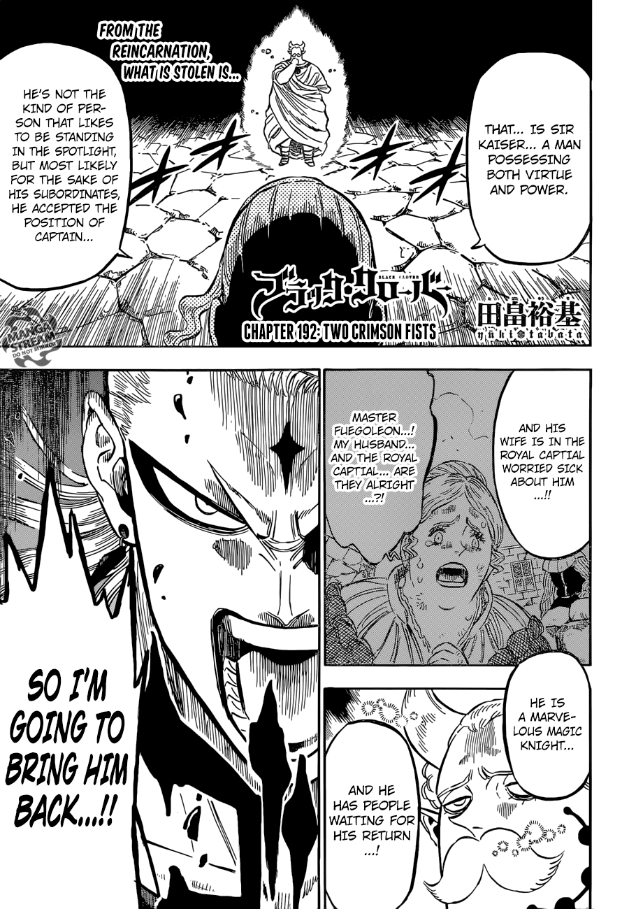 Read Black Clover Manga Online
