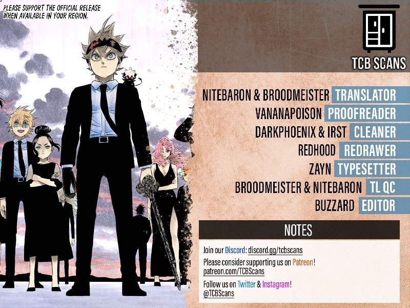 Read Black Clover Manga Online