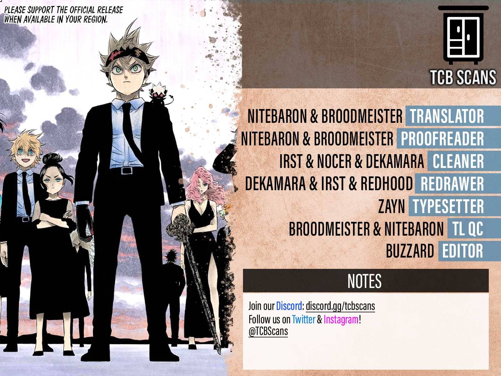 Read Black Clover Manga Online