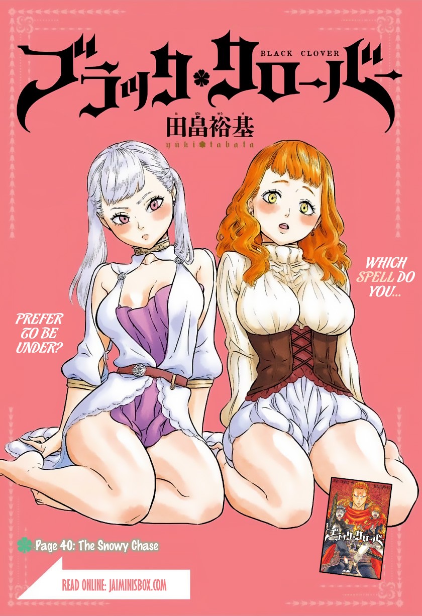 Read Black Clover Manga Online