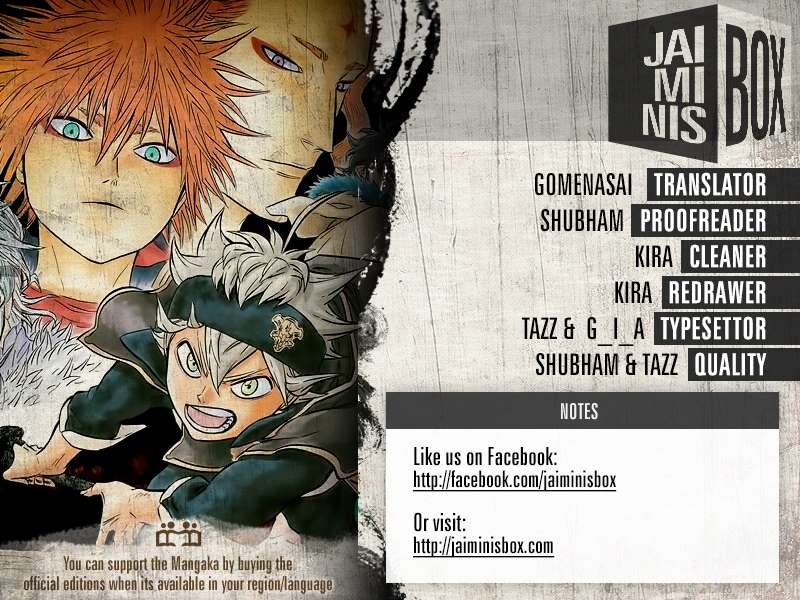 Read Black Clover Manga Online