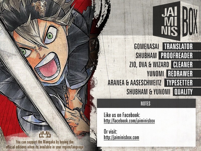Read Black Clover Manga Online