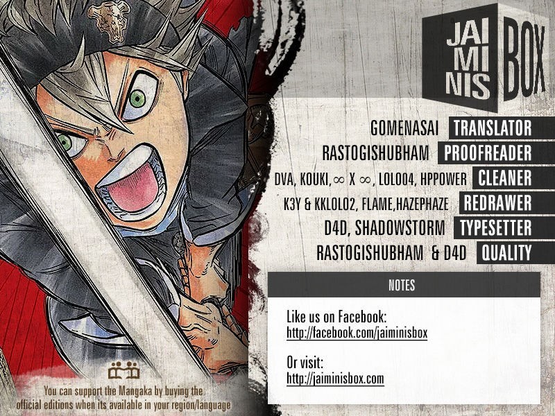 Read Black Clover Manga Online