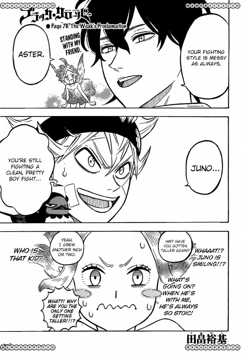 Read Black Clover Manga Online