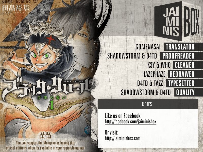 Read Black Clover Manga Online