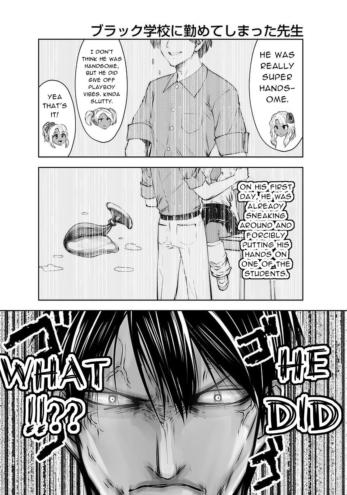 Read Black Gakkou Ni Tsutomete Shimatta Sensei Manga Online