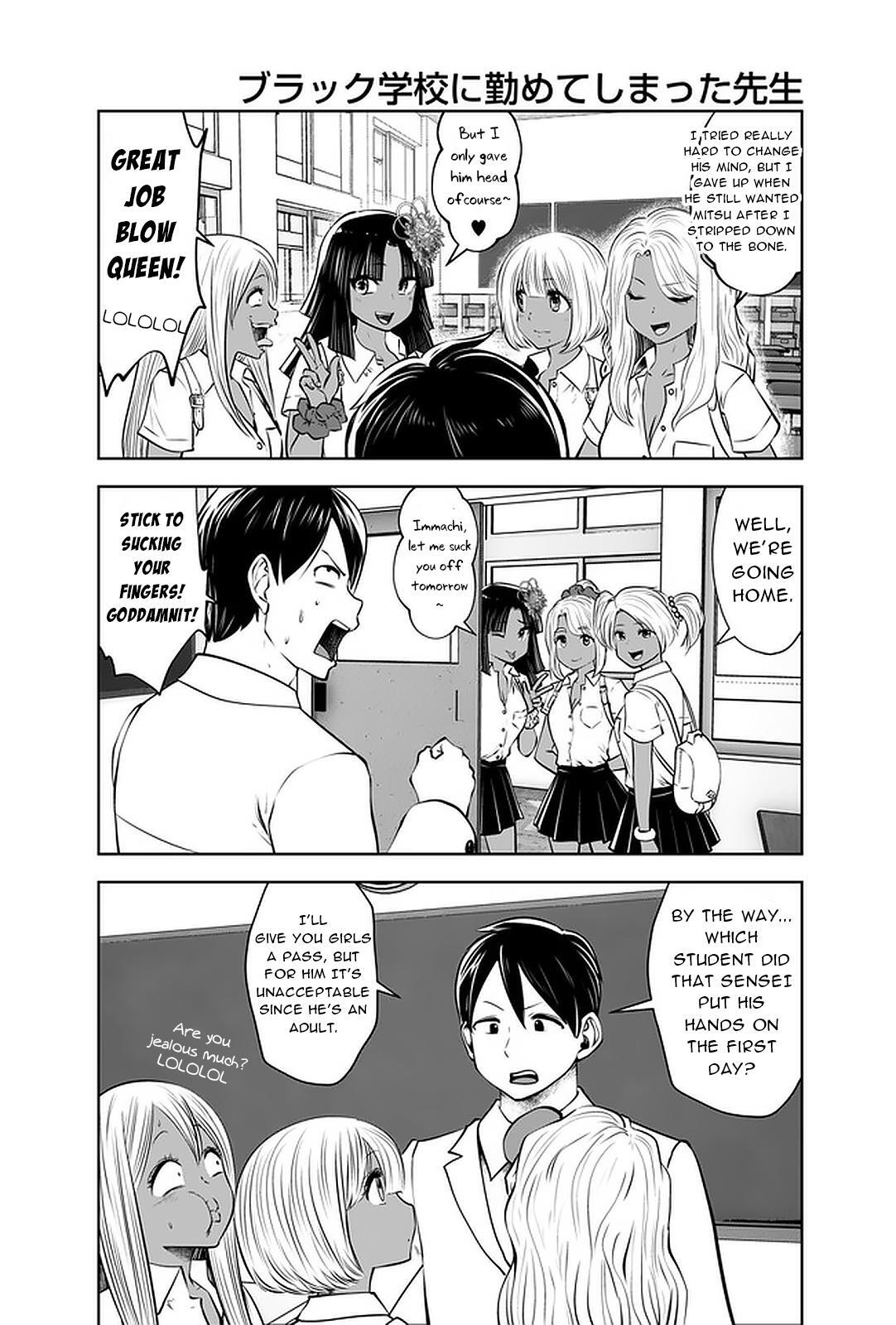 Read Black Gakkou Ni Tsutomete Shimatta Sensei Manga Online