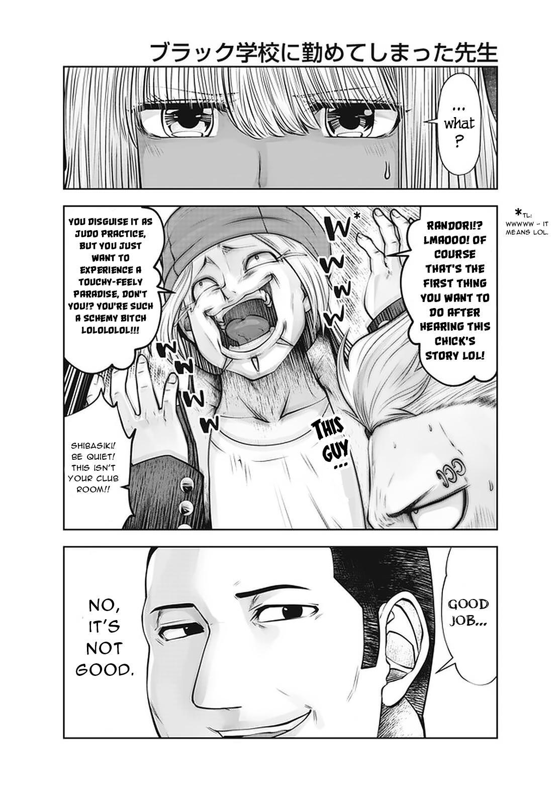 Read Black Gakkou Ni Tsutomete Shimatta Sensei Manga Online