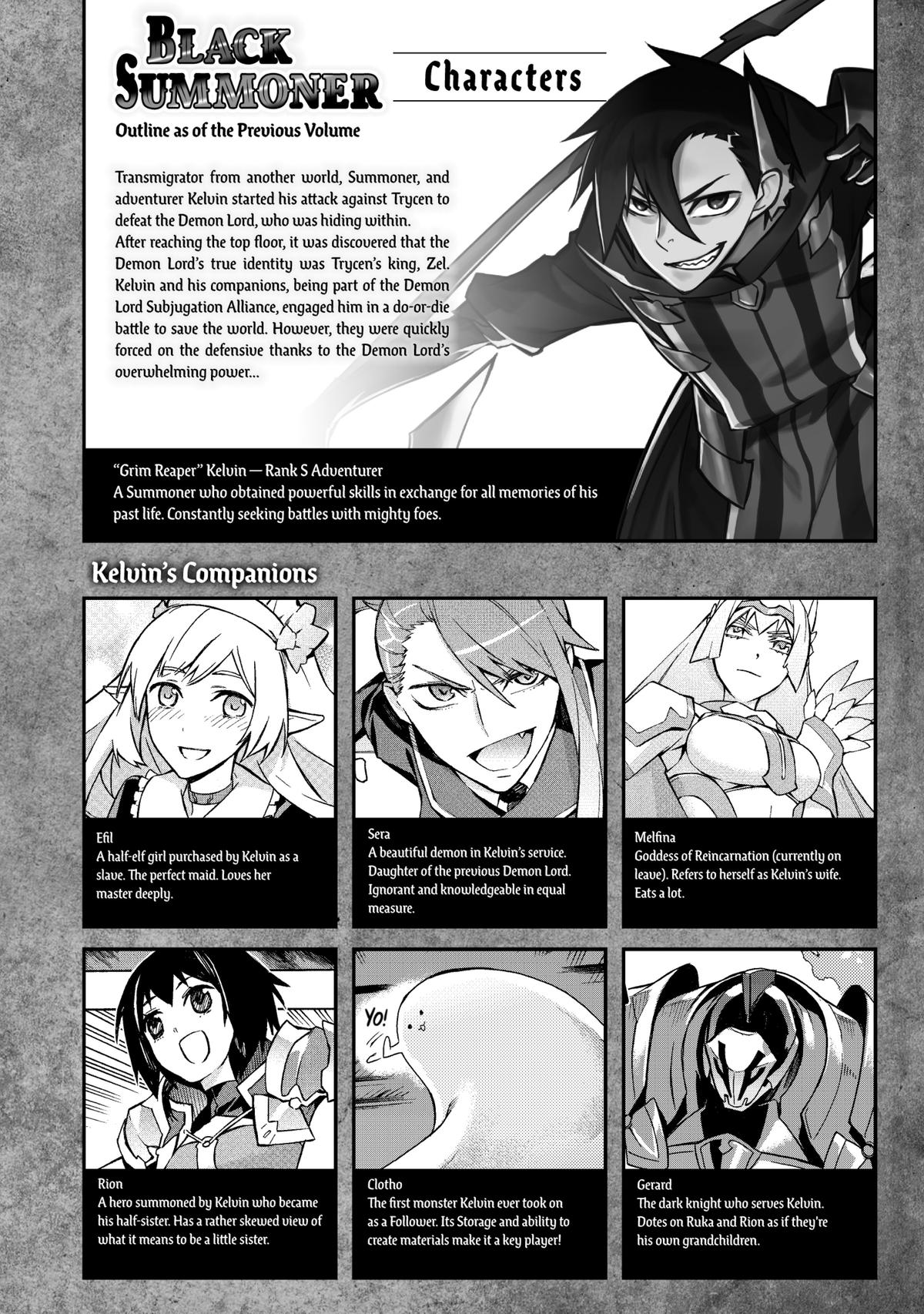 Read Black Summoner Manga Online
