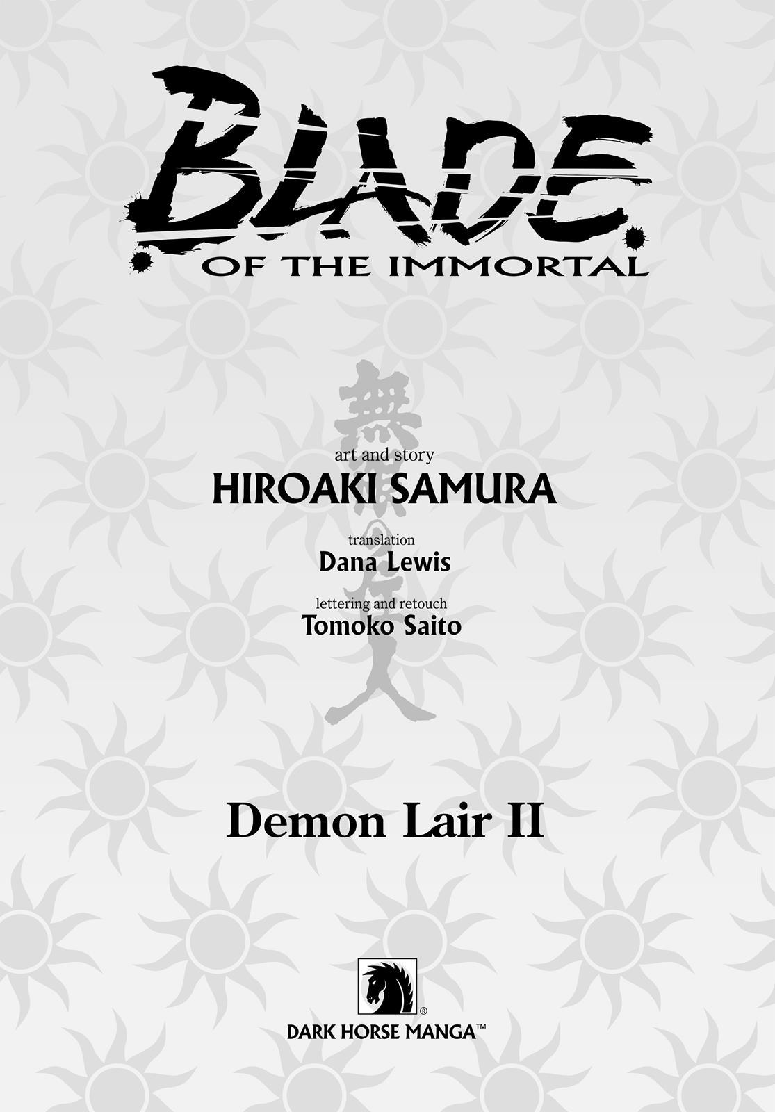 Read Blade of the Immortal Manga Online