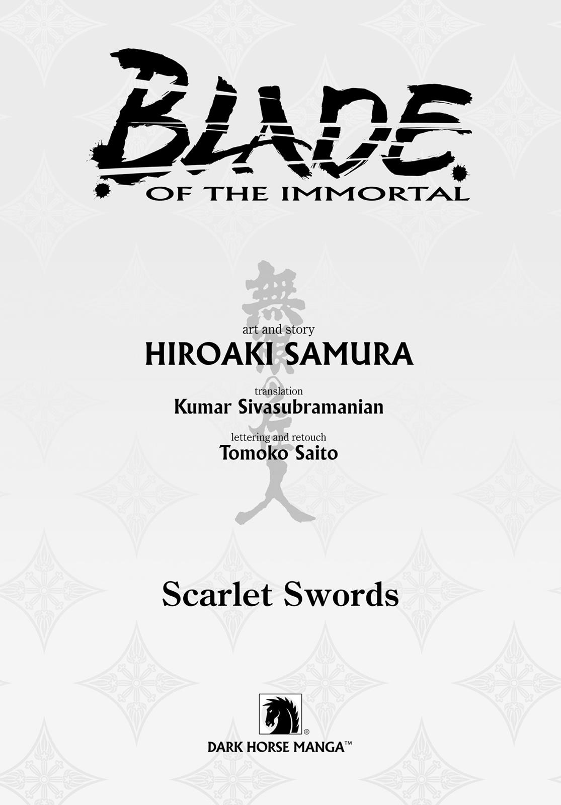 Read Blade of the Immortal Manga Online