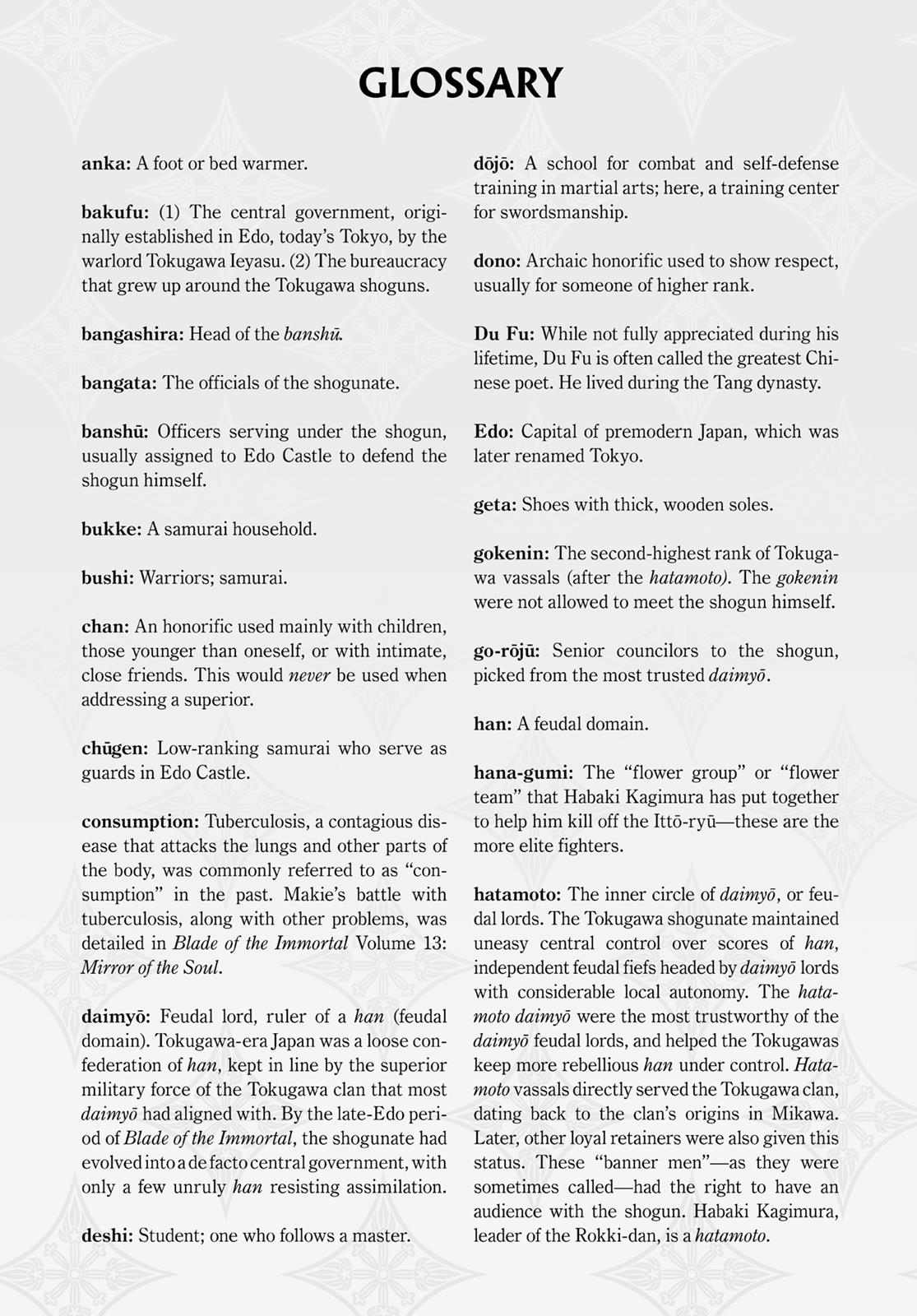 Read Blade of the Immortal Manga Online