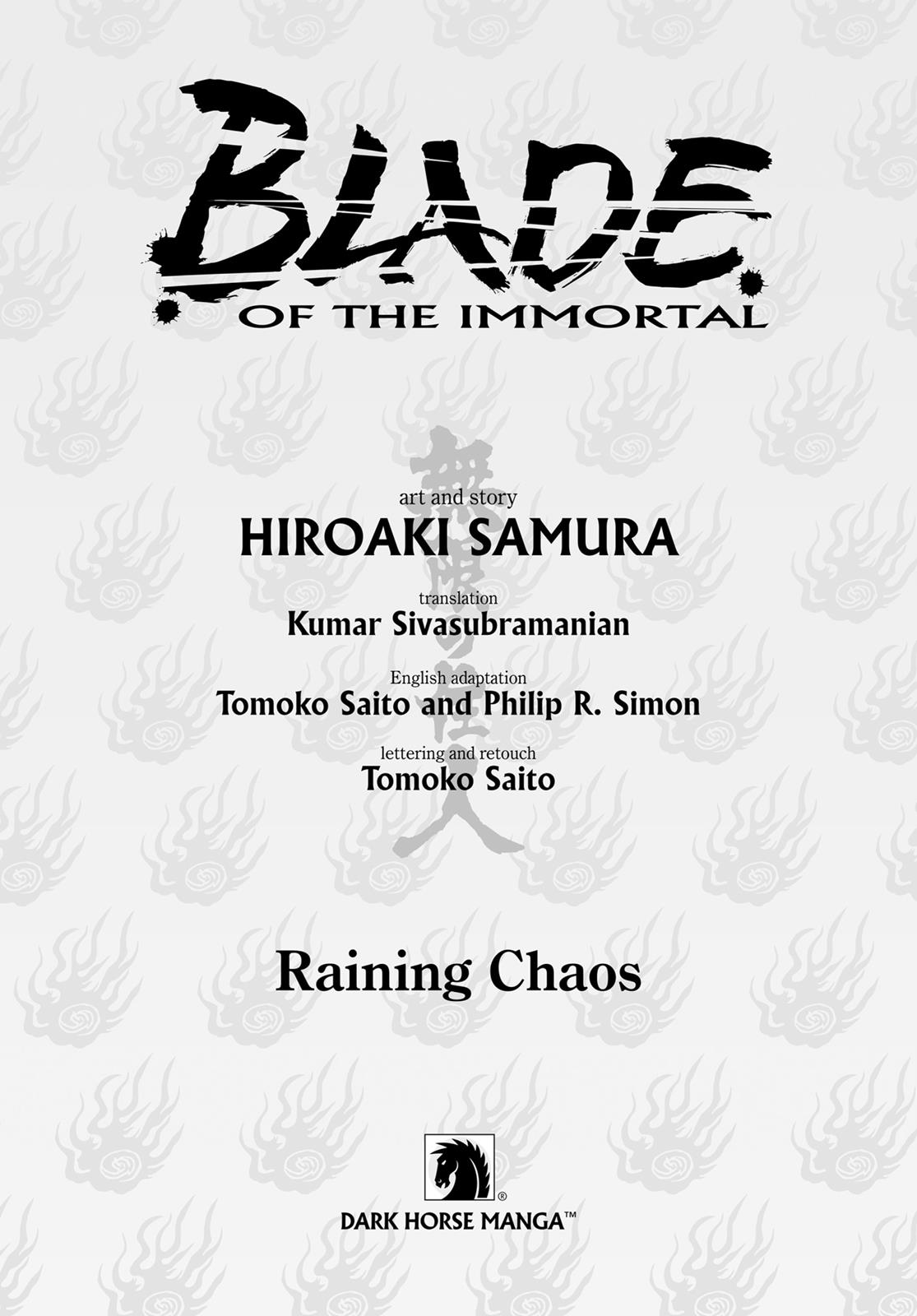 Read Blade of the Immortal Manga Online