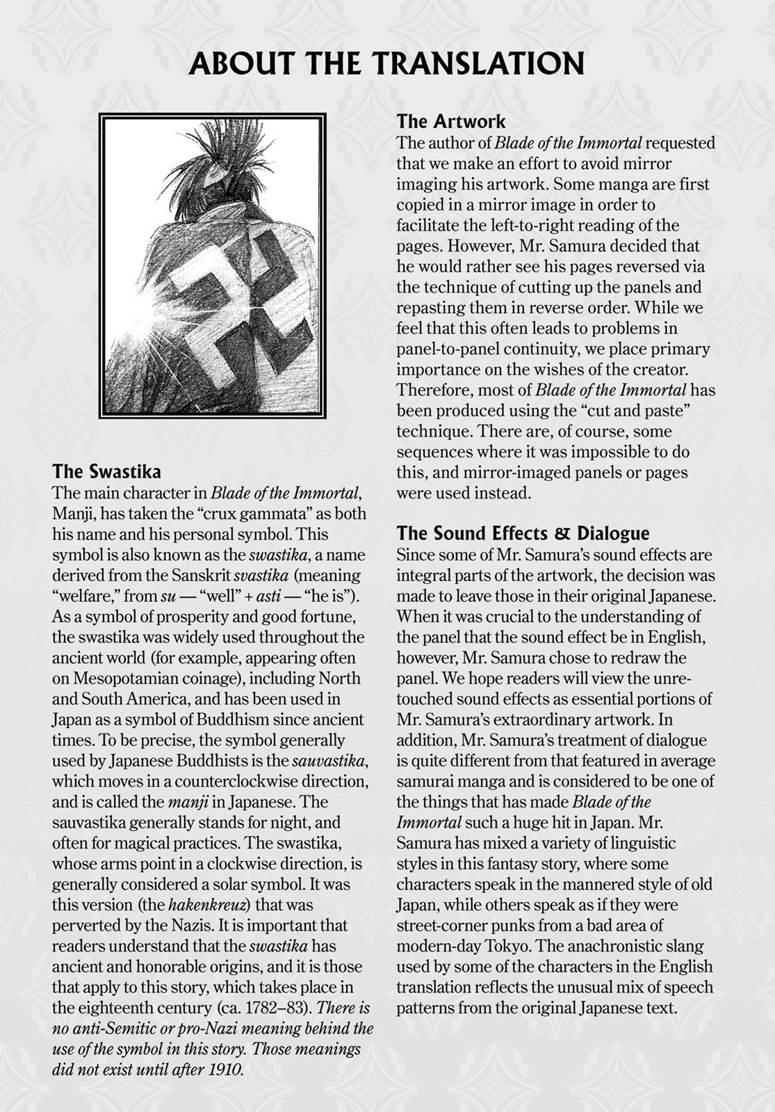 Read Blade of the Immortal Manga Online