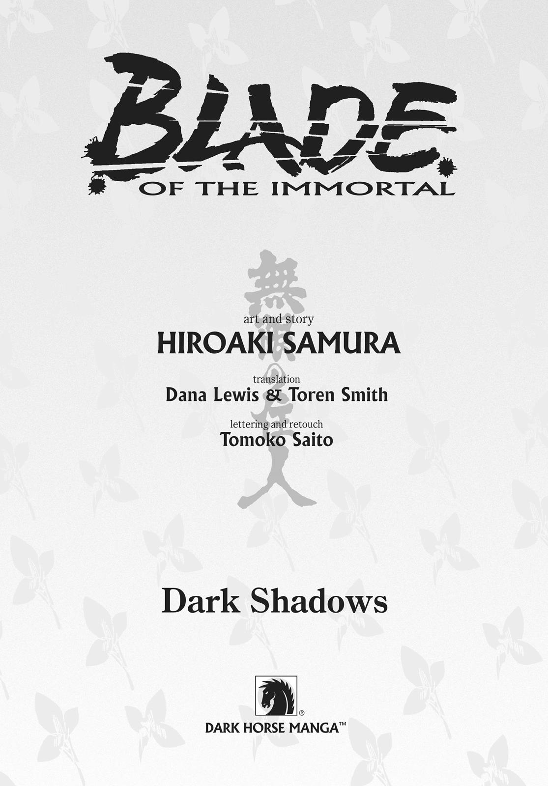 Read Blade of the Immortal Manga Online