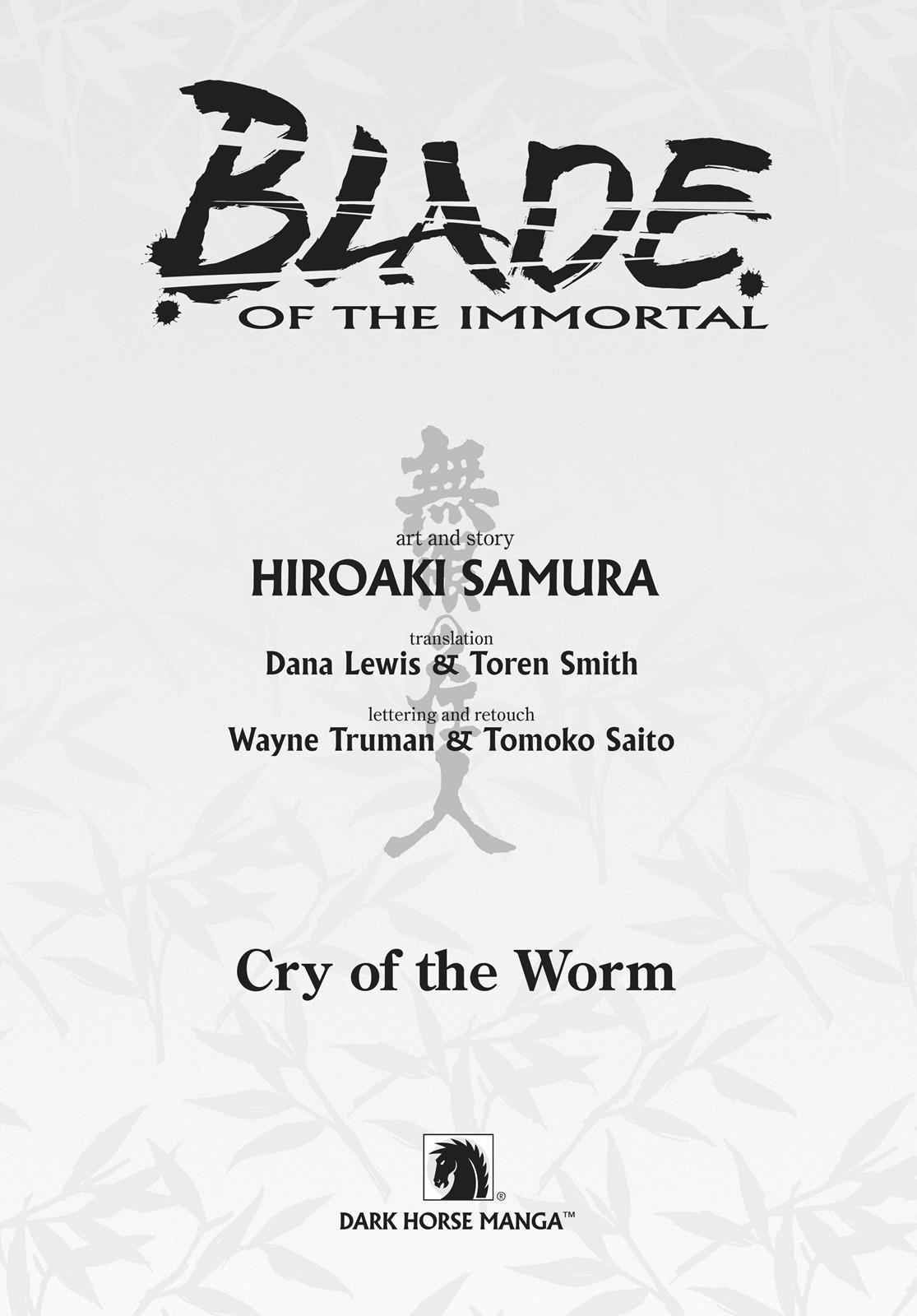 Read Blade of the Immortal Manga Online