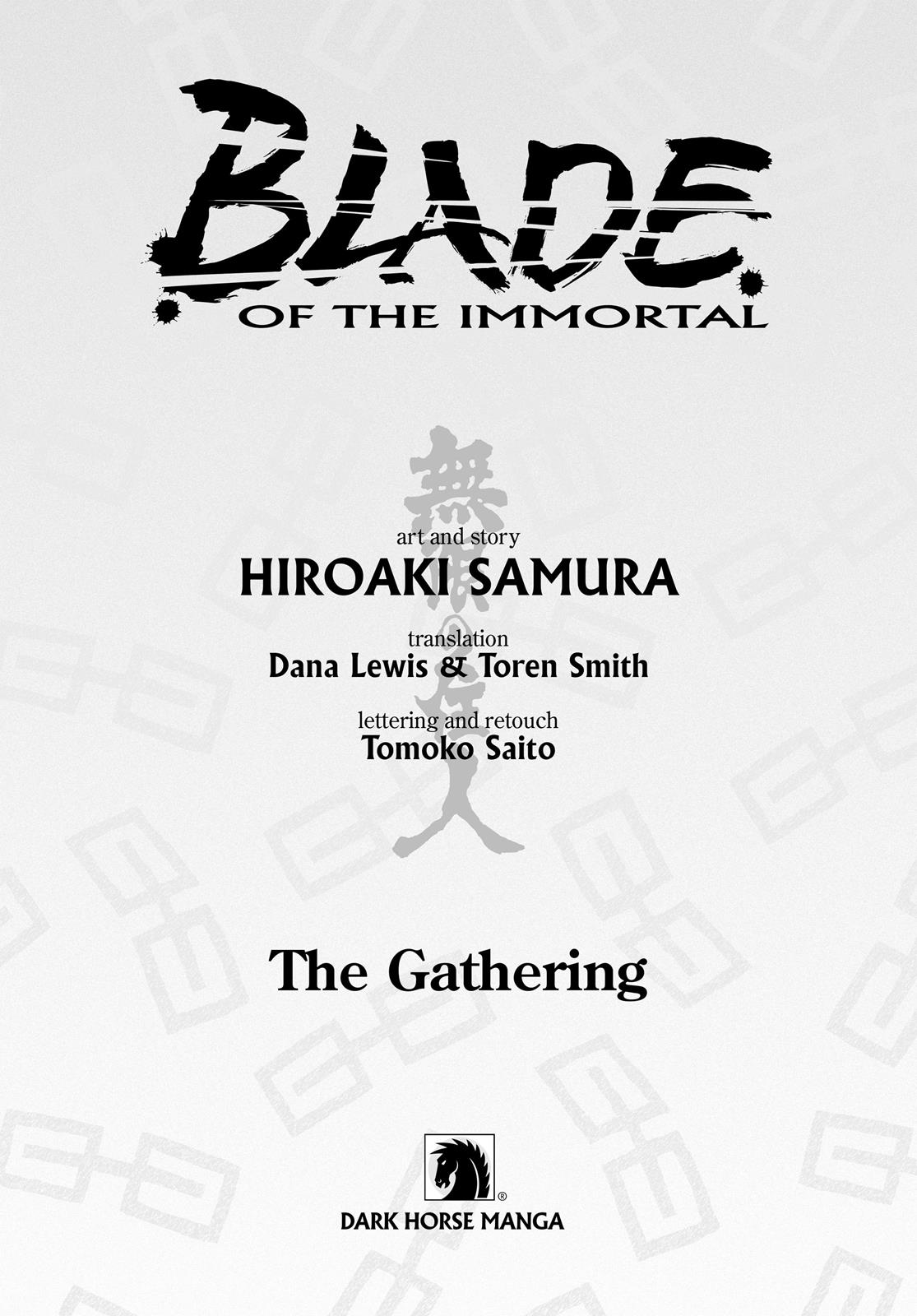 Read Blade of the Immortal Manga Online
