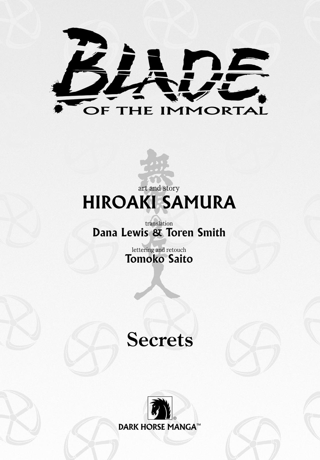 Read Blade of the Immortal Manga Online