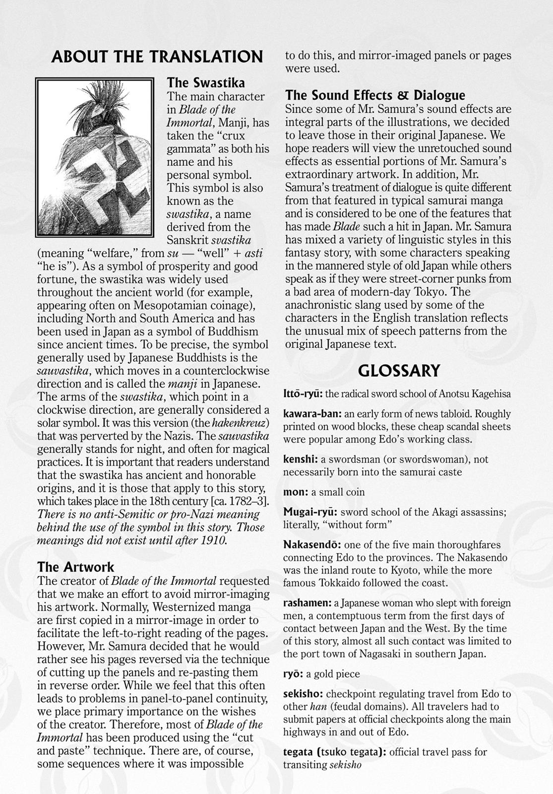 Read Blade of the Immortal Manga Online