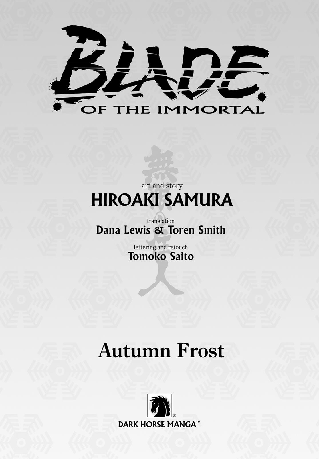 Read Blade of the Immortal Manga Online