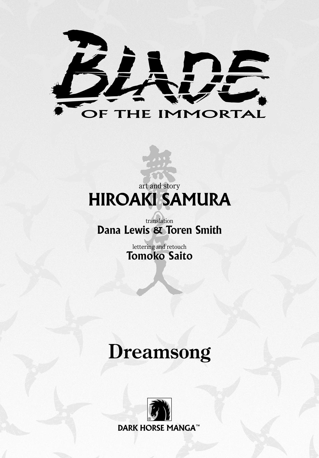 Read Blade of the Immortal Manga Online