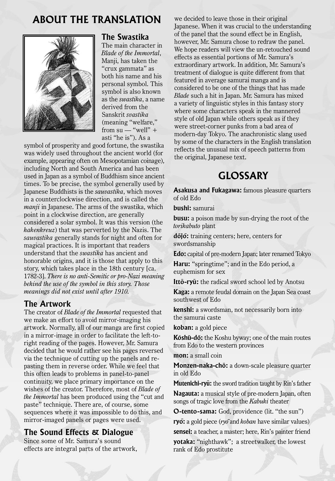 Read Blade of the Immortal Manga Online