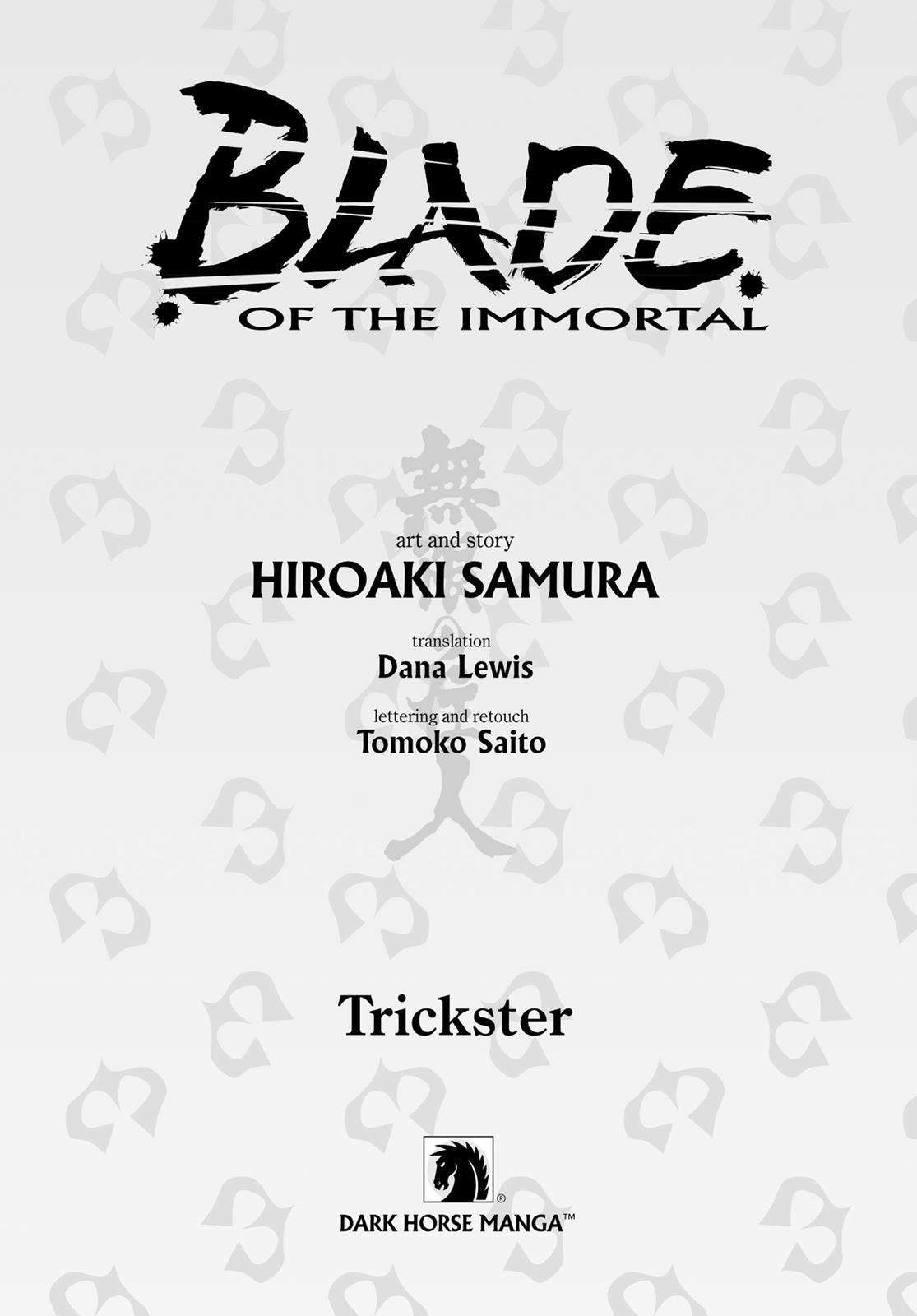 Read Blade of the Immortal Manga Online