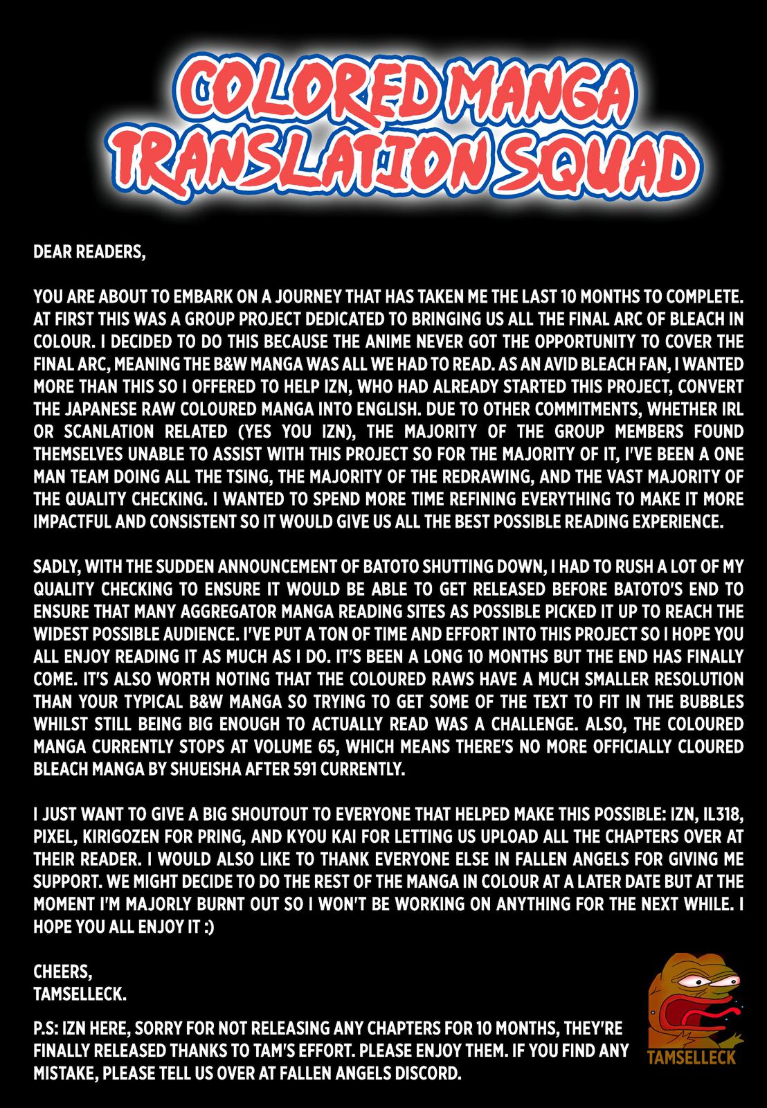 Read Bleach (Color) Manga Online