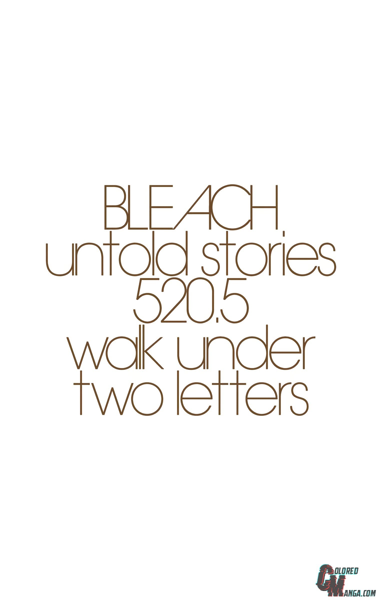 Read Bleach Manga Online