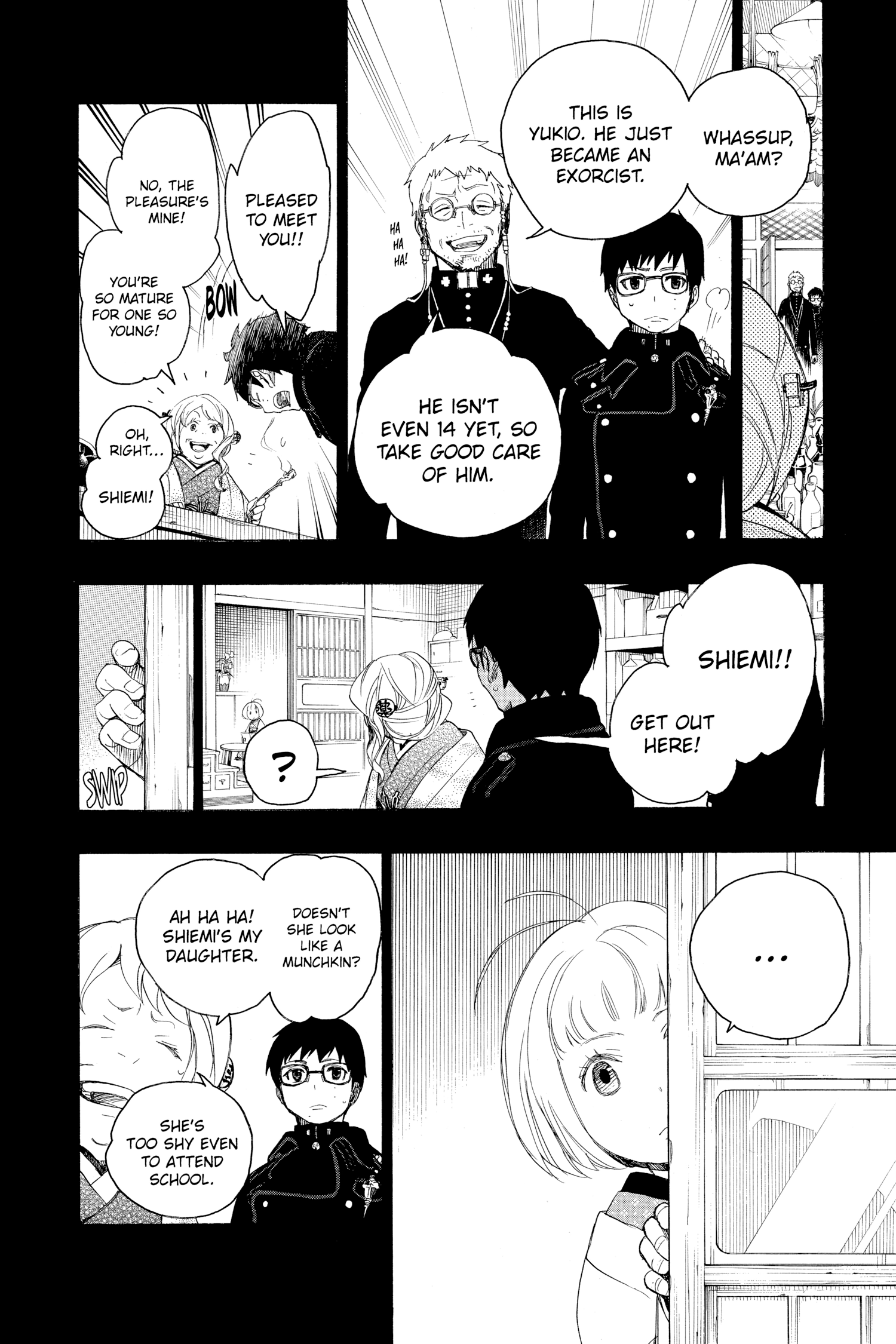 Read Blue Exorcist Manga Online