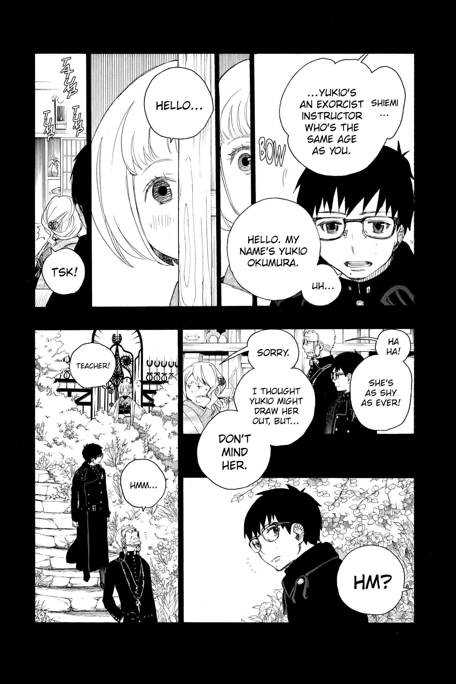 Read Blue Exorcist Manga Online