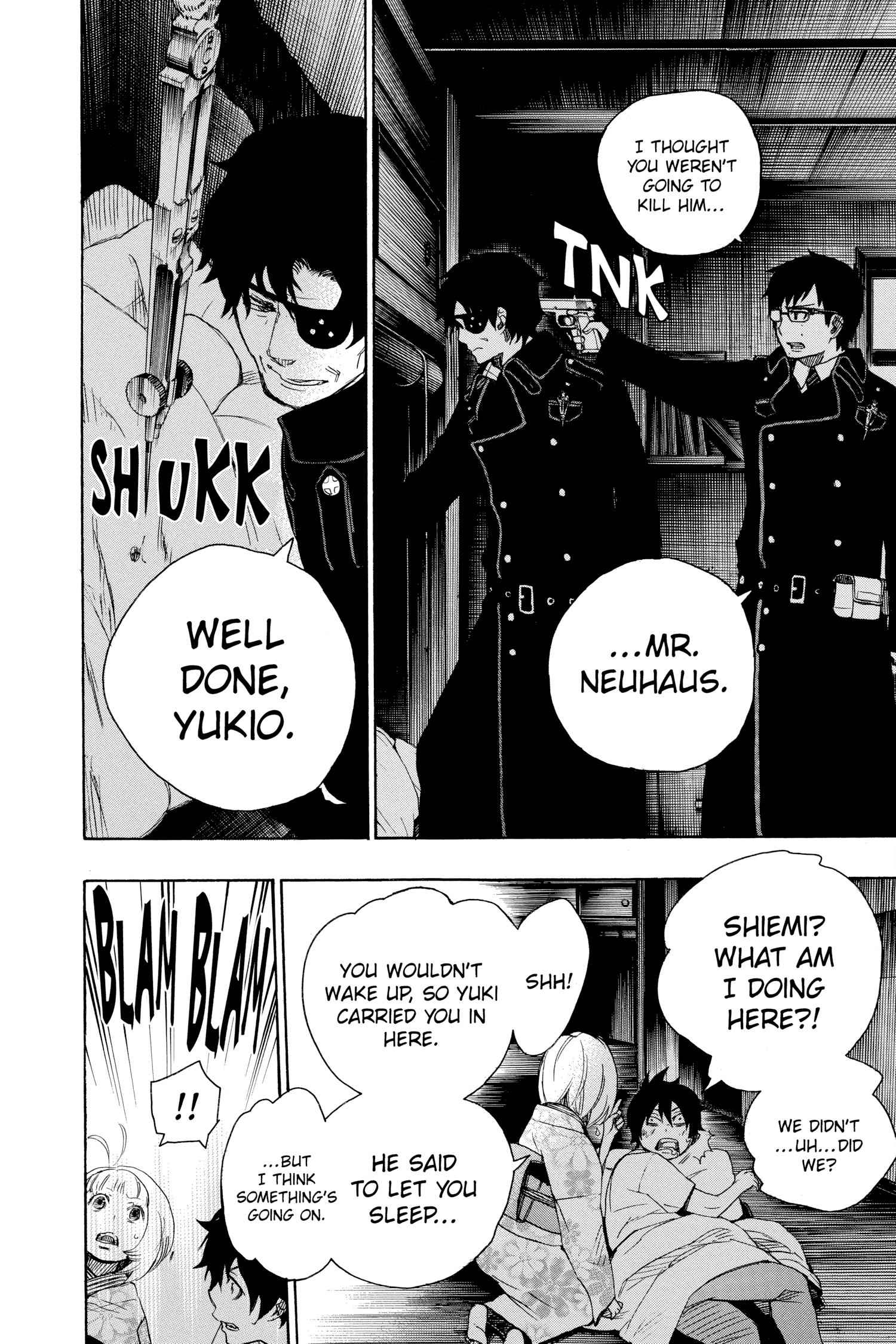 Read Blue Exorcist Manga Online
